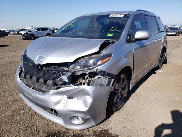 Photo 2 from auction – 2016 TOYOTA SIENNA SE with VIN 5TDXK3DC6GS718108