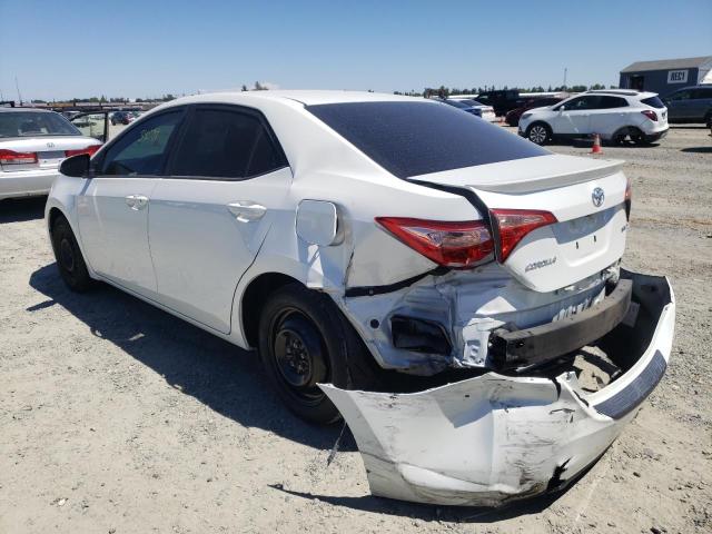 Photo 3 from auction – 2017 TOYOTA COROLLA LE with VIN 5YFBPRHE3HP727420