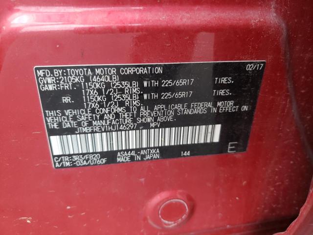 Photo 10 from auction – 2017 TOYOTA RAV4 LE with VIN JTMBFREV1HJ146297