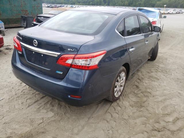 Photo 4 from auction – 2013 NISSAN SENTRA S with VIN 3N1AB7AP0DL618014