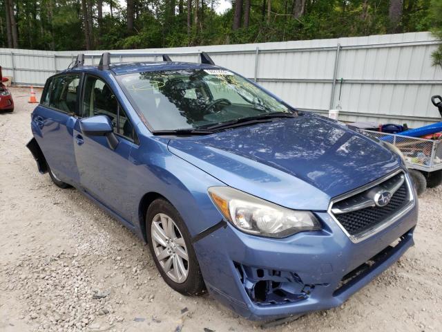SUBARU IMPREZA PR 2015 with VIN JF1GPAC67FH258614 - Photo from auction
