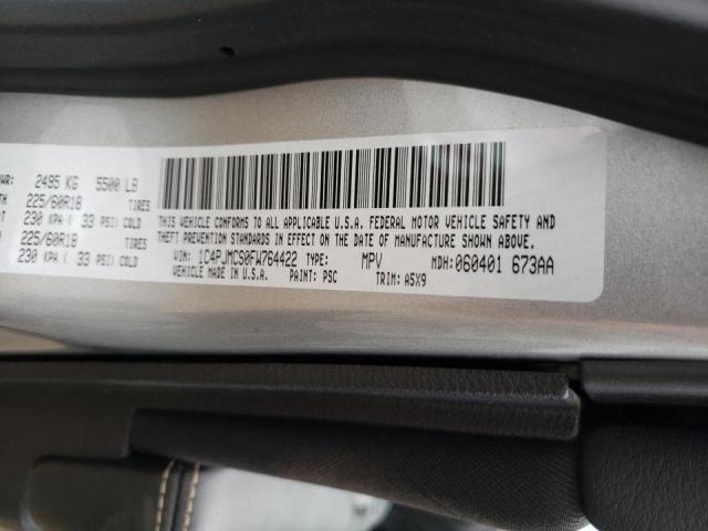 Photo 10 from auction – 2015 JEEP CHEROKEE L with VIN 1C4PJMCS0FW764422