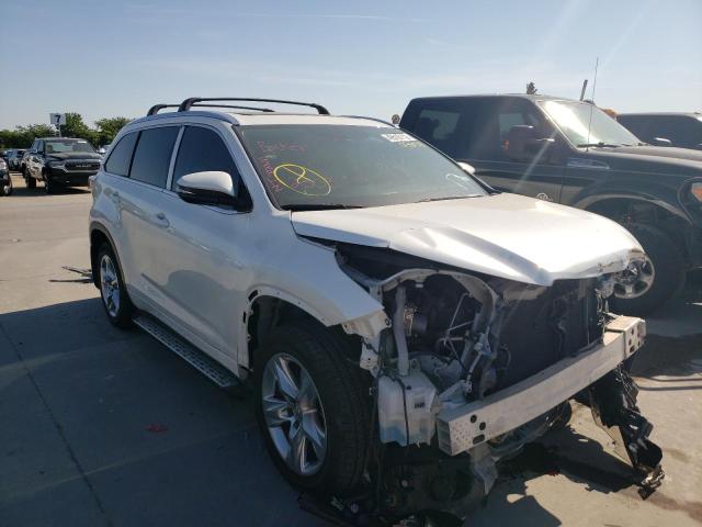 TOYOTA HIGHLANDER 2014 with VIN 5TDDKRFH3ES058038 - Photo from auction