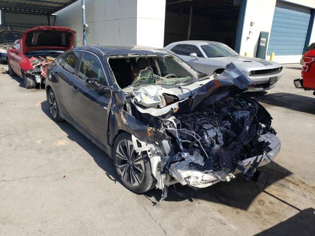 HONDA CIVIC EX 2017 with VIN 19XFC1F37HE001237 - Photo from auction