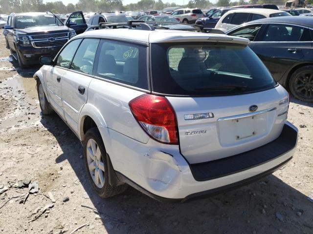 Photo 3 from auction – 2009 SUBARU OUTBACK 2. with VIN 4S4BP61C797324935