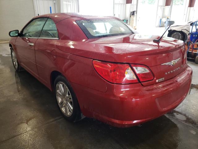 Photo 3 from auction – 2008 CHRYSLER SEBRING LI with VIN 1C3LC65M98N635529