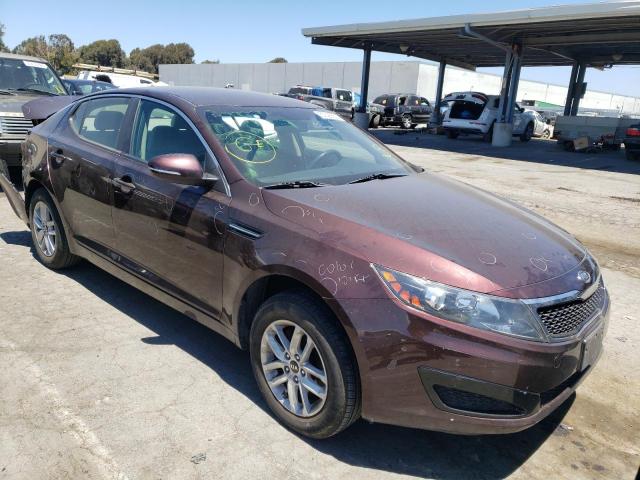 KIA OPTIMA LX 2011 with VIN KNAGM4A75B5165910 - Photo from auction