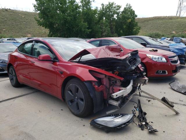 TESLA MODEL 3 2021 with VIN 5YJ3E1EBXMF064956 - Photo from auction