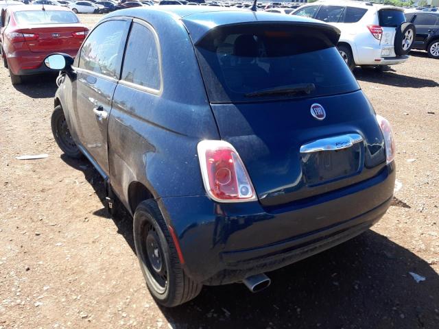 Photo 3 from auction – 2013 FIAT 500 POP with VIN 3C3CFFAR4DT747433