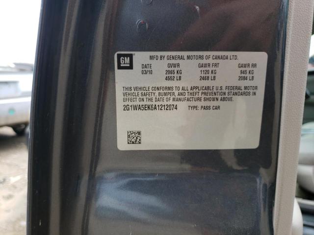 Photo 10 from auction – 2010 CHEVROLET IMPALA LS with VIN 2G1WA5EK6A1212074