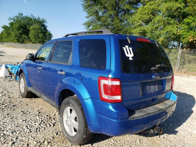 Photo 3 from auction – 2011 FORD ESCAPE XLT with VIN 1FMCU0D76BKB33129
