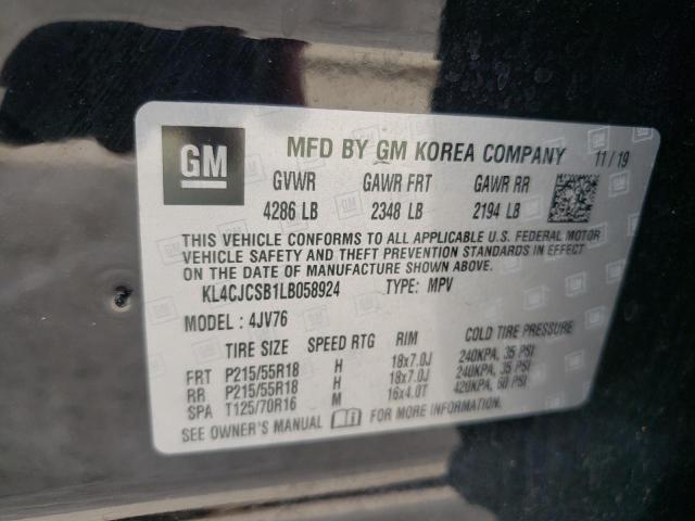 Photo 10 from auction – 2020 BUICK ENCORE ESS with VIN KL4CJCSB1LB058924