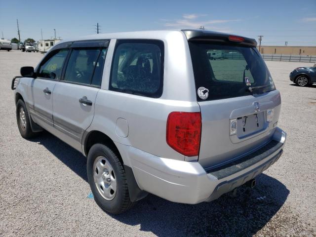 Photo 3 from auction – 2003 HONDA PILOT LX with VIN 2HKYF18133H562020