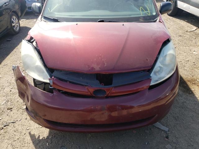 Photo 9 from auction – 2008 TOYOTA SIENNA CE with VIN 5TDZK23C98S150460