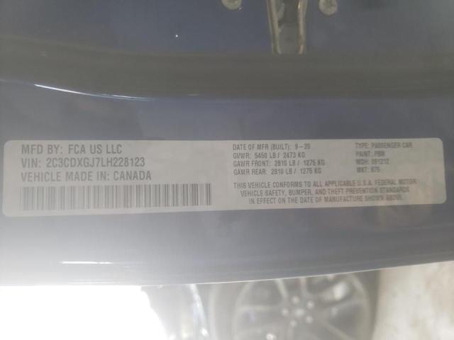 Photo 10 from auction – 2020 DODGE CHARGER SC with VIN 2C3CDXGJ7LH228123