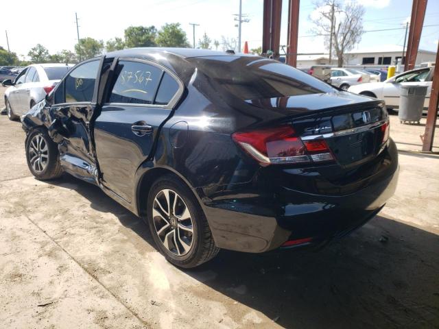 Photo 3 from auction – 2013 HONDA CIVIC EXL with VIN 19XFB2F94DE056350