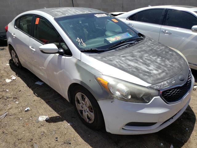 KIA FORTE LX 2014 with VIN KNAFK4A68E5072912 - Photo from auction