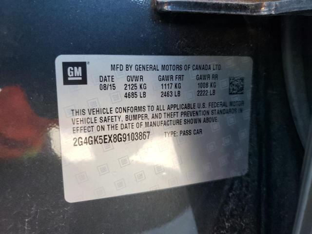 Photo 10 from auction – 2016 BUICK REGAL with VIN 2G4GK5EX8G9103867