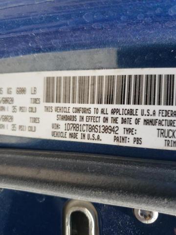 Photo 10 from auction – 2010 DODGE RAM 1500 with VIN 1D7RB1CT8AS130942