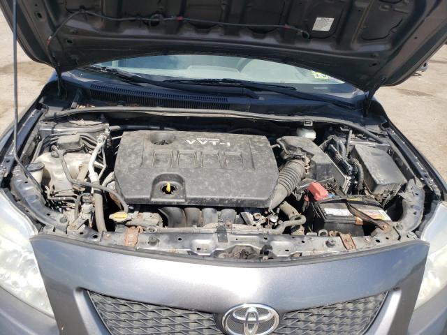 Photo 7 from auction – 2009 TOYOTA COROLLA BA with VIN JTDBL40E79J029523