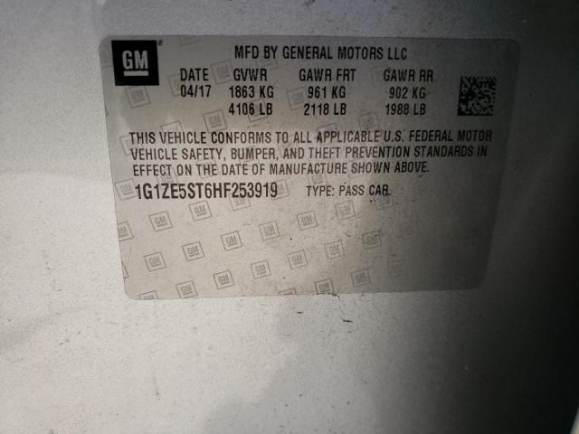 Photo 10 from auction – 2017 CHEVROLET MALIBU LT with VIN 1G1ZE5ST6HF253919