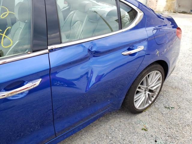 Photo 9 from auction – 2020 GENESIS G70 ELITE with VIN KMTG34LA3LU062797