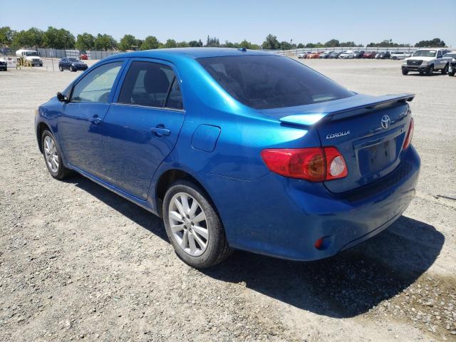Photo 3 from auction – 2009 TOYOTA COROLLA BA with VIN JTDBL40EX99031056