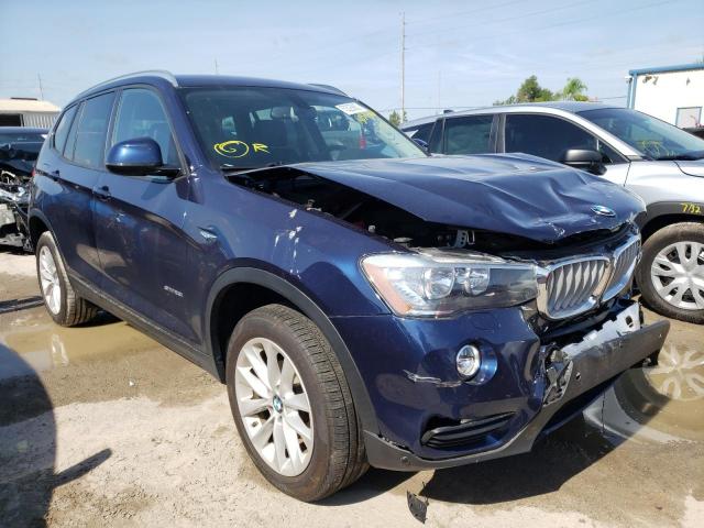 BMW X3 SDRIVE2 2017 with VIN 5UXWZ7C35H0X41835 - Photo from auction