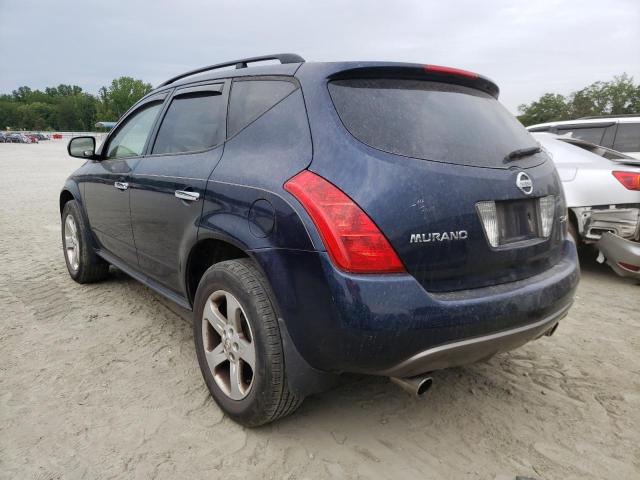 Photo 3 from auction – 2004 NISSAN MURANO SL with VIN JN8AZ08W64W313323