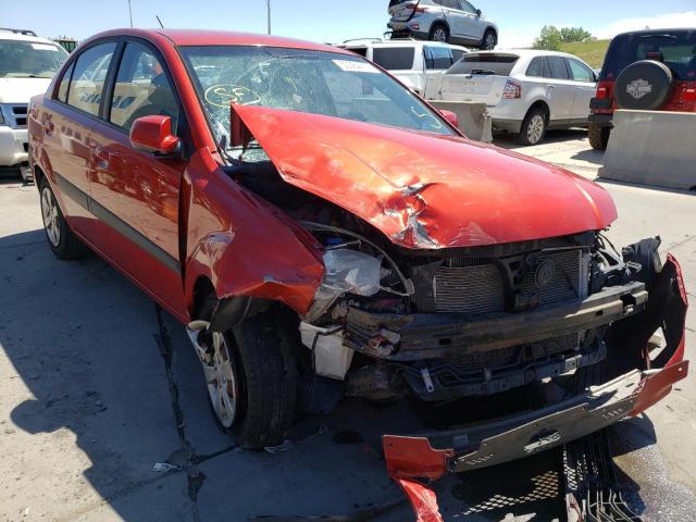 KIA RIO BASE 2009 with VIN KNADE223696578200 - Photo from auction
