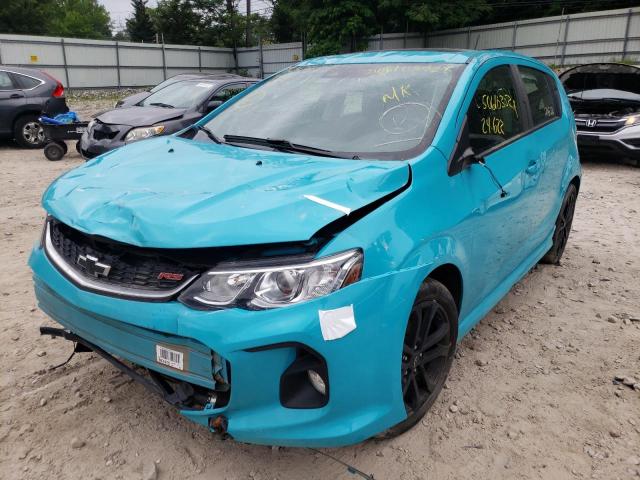 Photo 2 from auction – 2020 CHEVROLET SONIC PREM with VIN 1G1JF6SB0L4136431