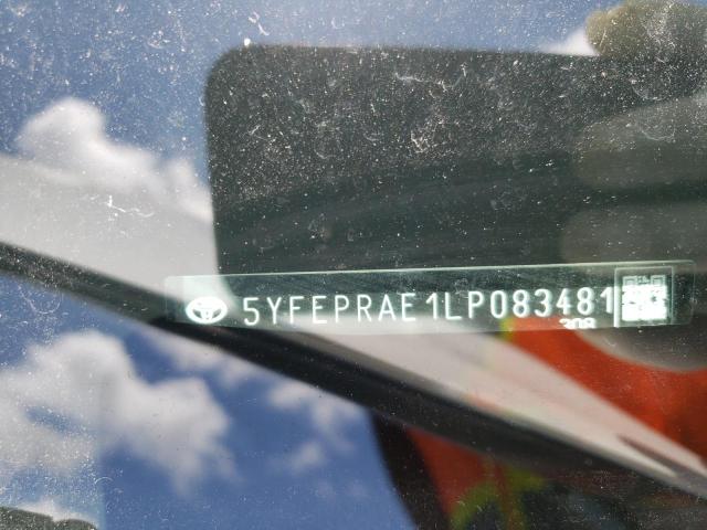 Photo 10 from auction – 2020 TOYOTA COROLLA LE with VIN 5YFEPRAE1LP083481