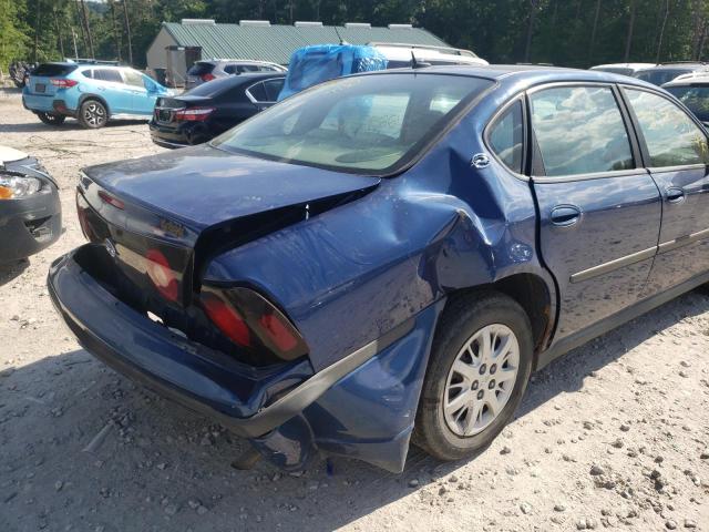 Photo 9 from auction – 2005 CHEVROLET IMPALA with VIN 2G1WF52E259270030