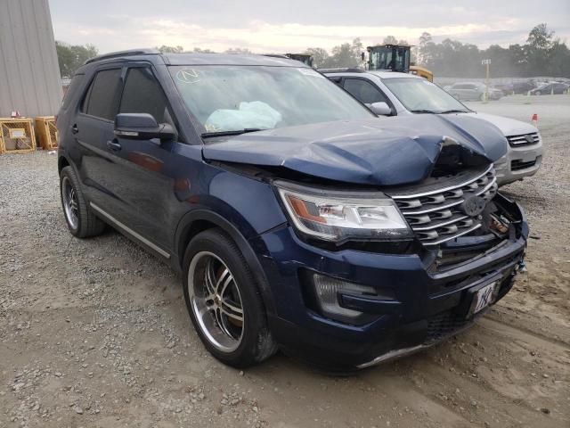 FORD EXPLORER X 2016 with VIN 1FM5K7D82GGD21172 - Photo from auction
