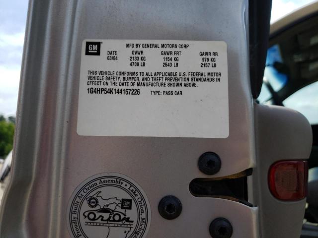 Photo 10 from auction – 2004 BUICK LESABRE CU with VIN 1G4HP54K144167226