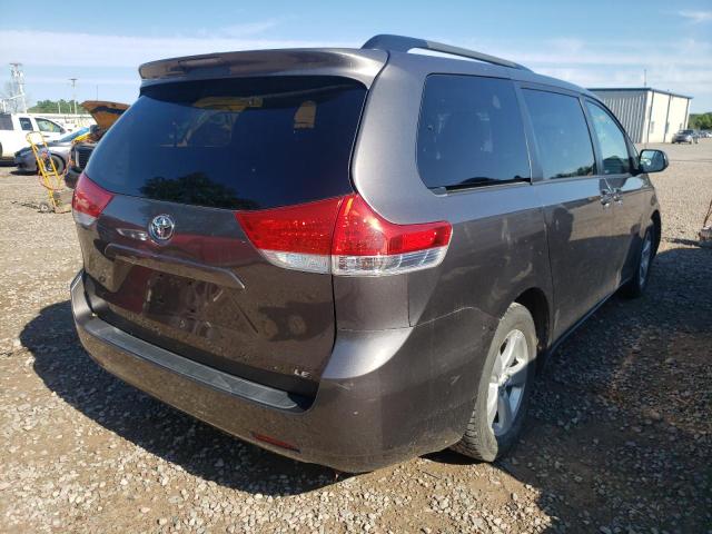 Photo 4 from auction – 2012 TOYOTA SIENNA LE with VIN 5TDKK3DC3CS279423