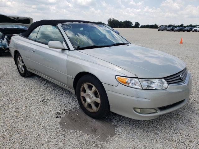 TOYOTA CAMRY SOLA 2002 with VIN 2T1FF22P72C596697 - Photo from auction