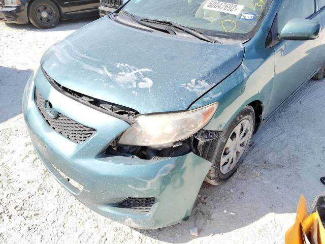 Photo 9 from auction – 2010 TOYOTA COROLLA with VIN JTDBU4EE9A9118327