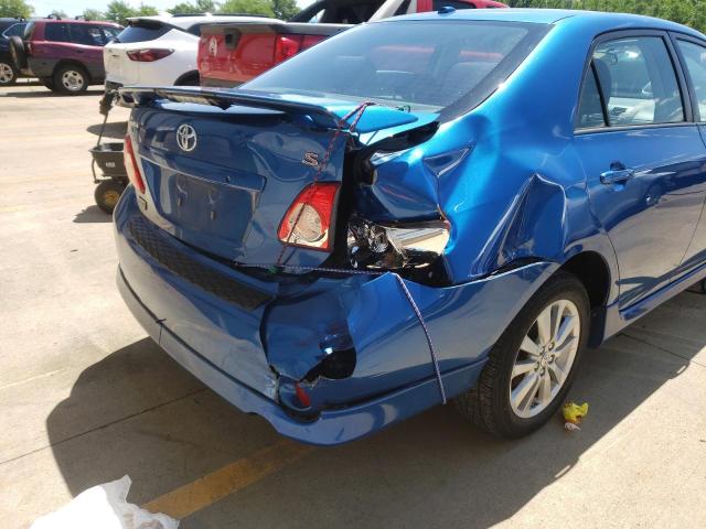 Photo 9 from auction – 2010 TOYOTA COROLLA BA with VIN 2T1BU4EE6AC462322