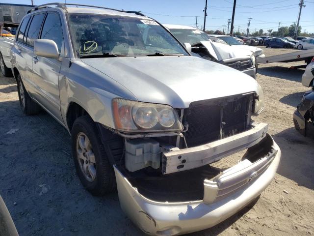TOYOTA HIGHLANDER 2002 with VIN JTEGD21A020034184 - Photo from auction