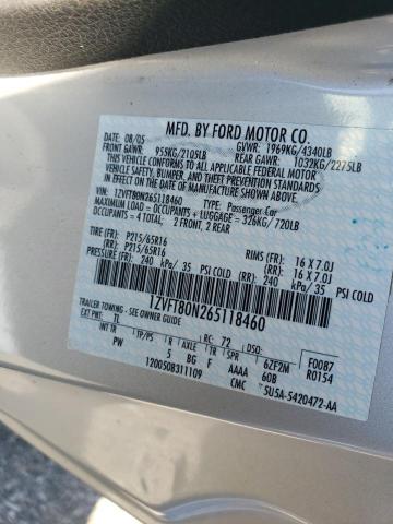 Photo 10 from auction – 2006 FORD MUSTANG with VIN 1ZVFT80N265118460