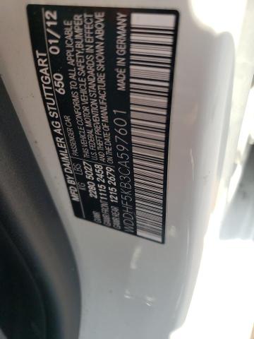 Photo 10 from auction – 2012 MERCEDES-BENZ E 350 with VIN WDDHF5KB3CA597601
