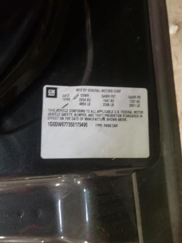 Photo 10 from auction – 2005 CADILLAC STS with VIN 1G6DW677350179490