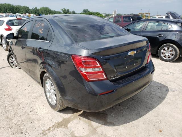 Photo 3 from auction – 2017 CHEVROLET SONIC LT with VIN 1G1JD5SH4H4110877