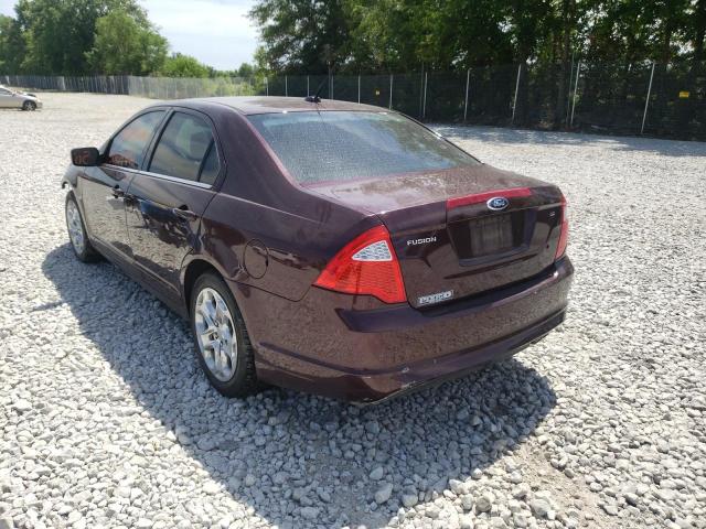 Photo 3 from auction – 2011 FORD FUSION SE with VIN 3FAHP0HA4BR160306