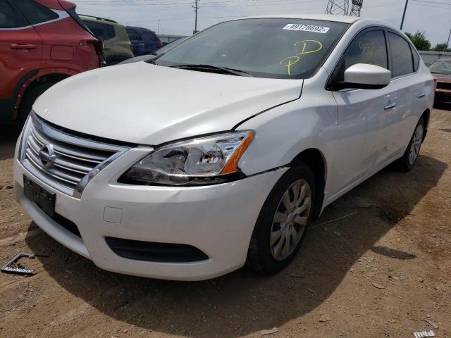 Photo 2 from auction – 2014 NISSAN SENTRA S with VIN 3N1AB7AP1EY336503