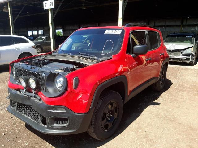 Photo 2 from auction – 2017 JEEP RENEGADE S with VIN ZACCJAABXHPF46388
