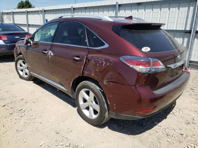 Photo 3 from auction – 2015 LEXUS RX 350 BAS with VIN 2T2BK1BA7FC282646