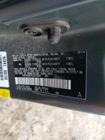 Photo 10 from auction – 2014 TOYOTA SIENNA XLE with VIN 5TDYK3DC7ES512829