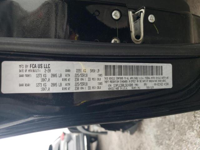 Photo 10 from auction – 2020 JEEP CHEROKEE L with VIN 1C4PJLDB0LD614309